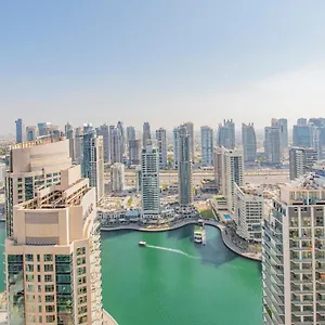 Nasma Luxury Stays- Majestic Marina Views, Lavish 4br Getaway In Jbr دبي