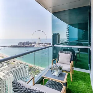 Al Fattan I Sea View I Luxury Jbr I Free 5 Star Access! دبي